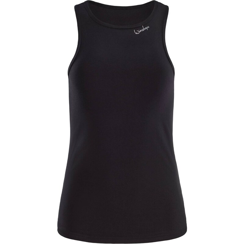Winshape Športový top AET134LS čierna / biela 54327972