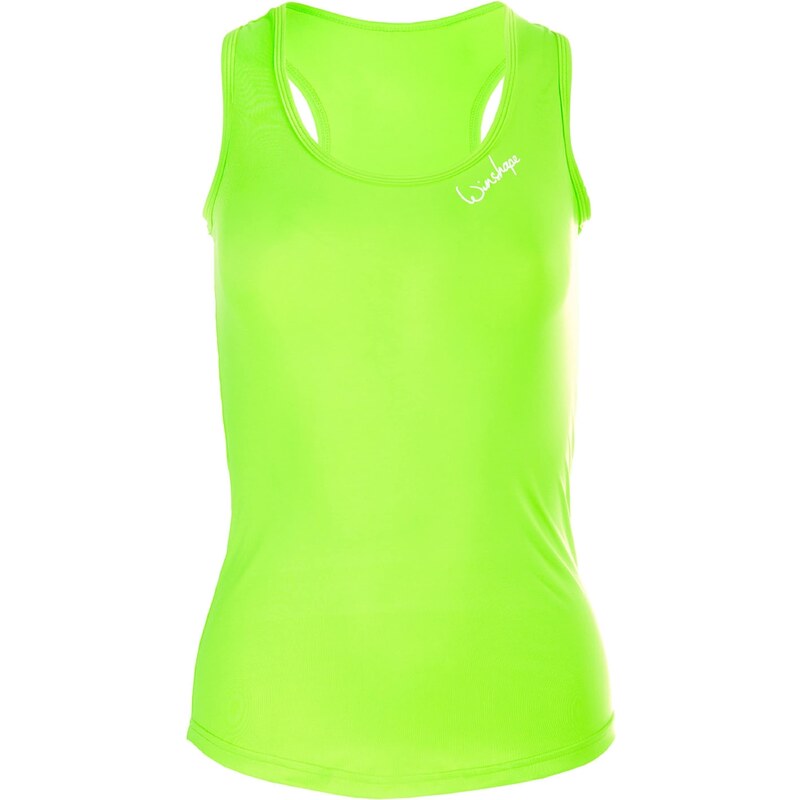 Winshape Športový top AET104 neónovo zelená / biela 54328982