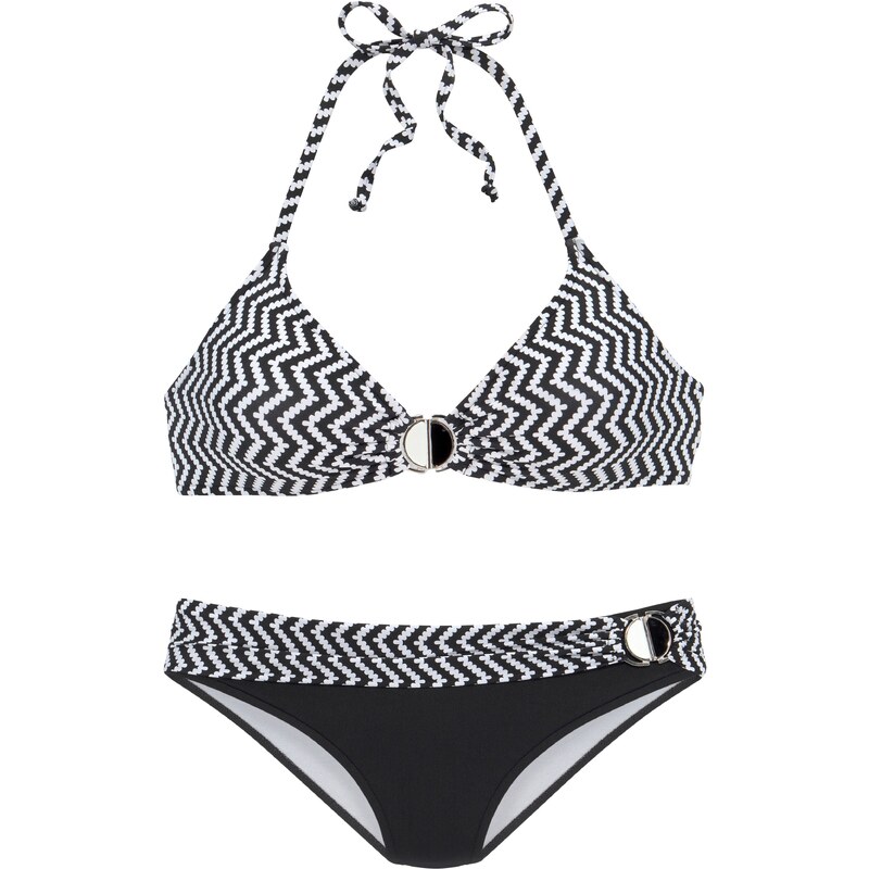 JETTE Bikiny čierna / biela 54340149