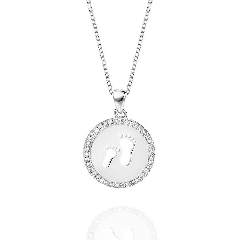 MAJYA Strieborný prívesok TWO FEETS 11029 64582002