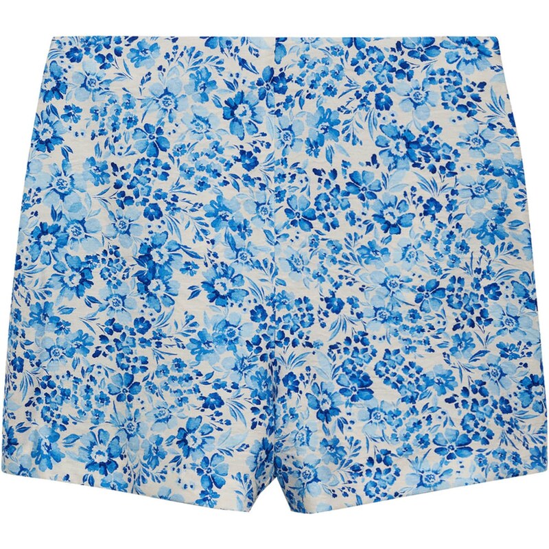 MANGO Nohavice Concha modrá / svetlomodrá / biela 54351901