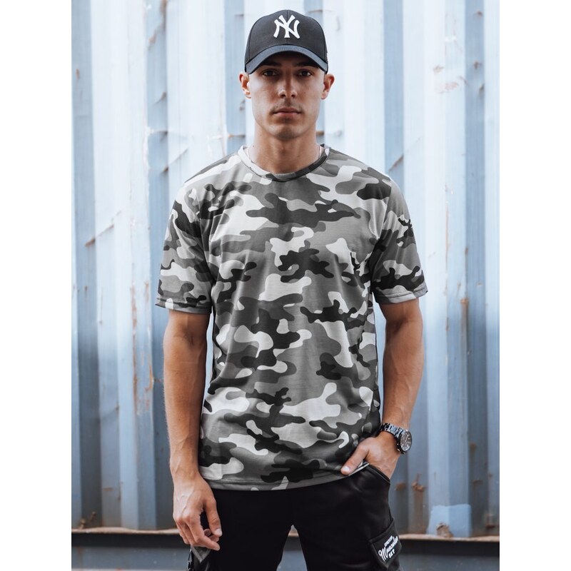 Dstreet Maskáčové tričko v grafitovej farbe 52715742