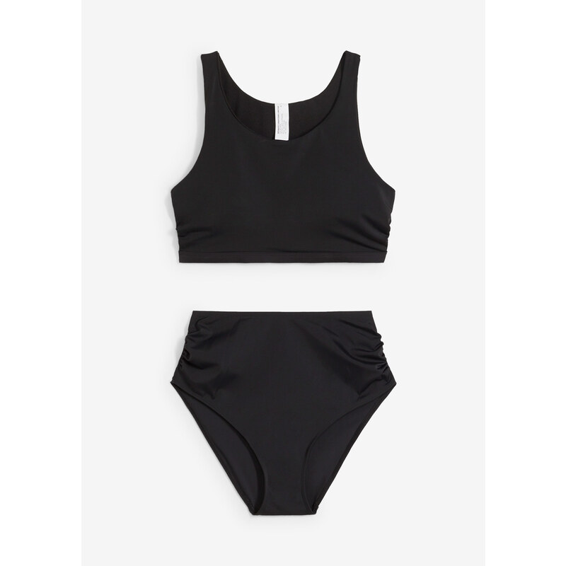 bonprix Bikiny bustier (2-dielne), farba čierna 52800913