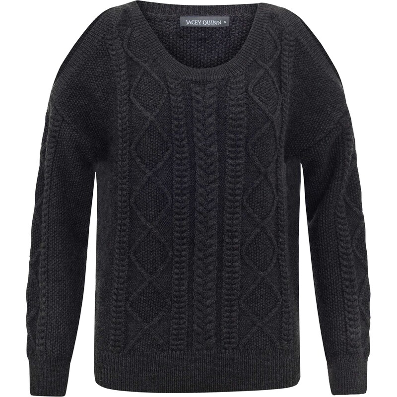 Jacey Quinn Sveter antracitová / čierna 54339650