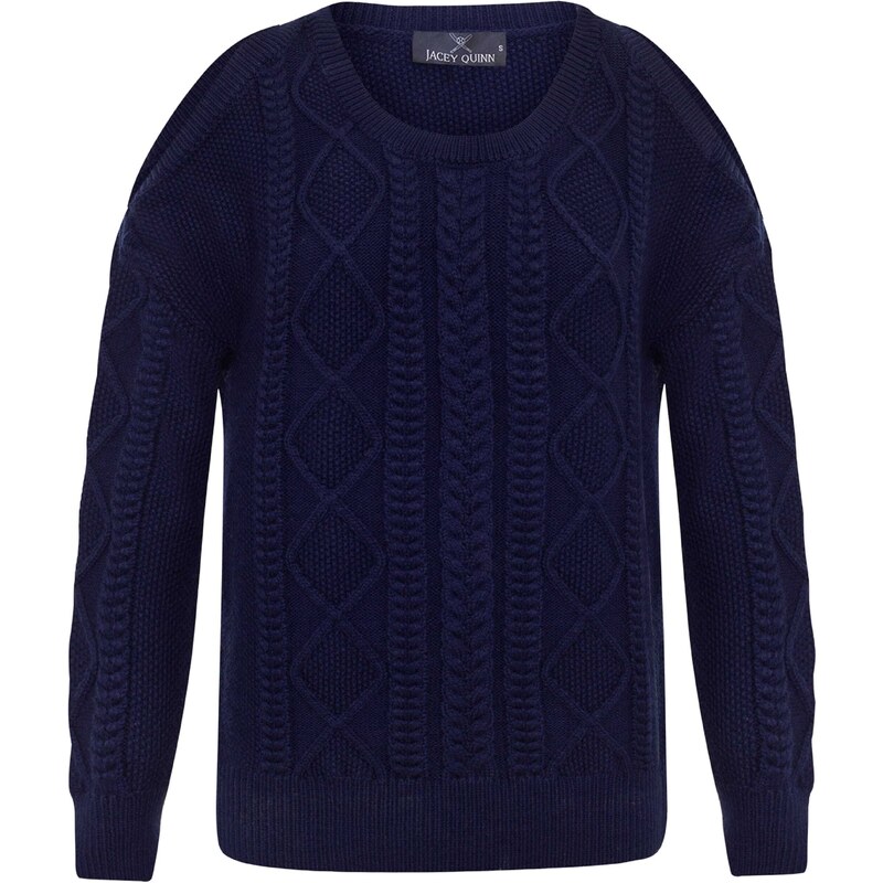 Jacey Quinn Sveter námornícka modrá 54339660