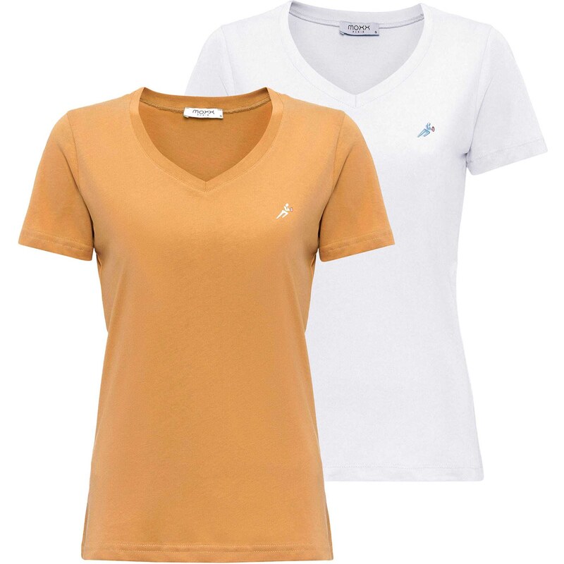 Moxx Paris Tričko žltá / biela 54348008