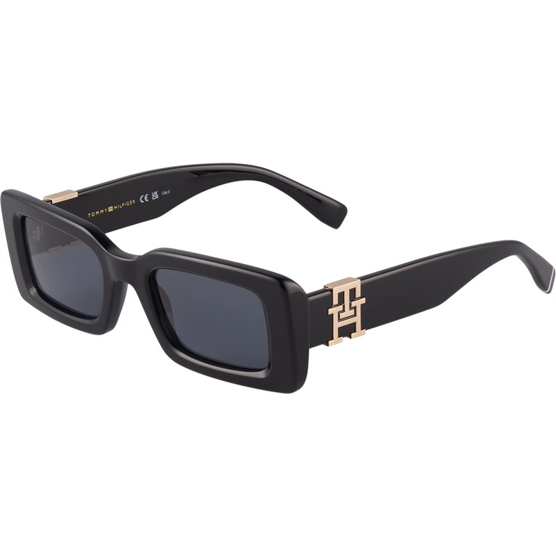 TOMMY HILFIGER Slnečné okuliare zlatá / čierna 54365764