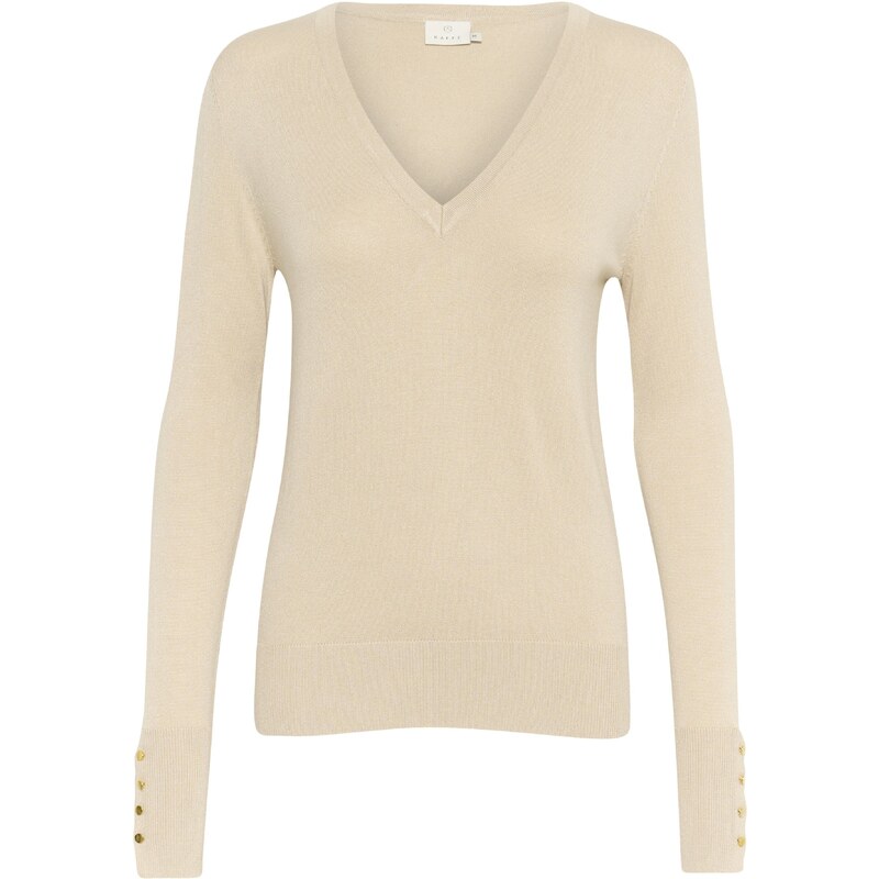 Kaffe Sveter Lizza béžová melírovaná 54273111