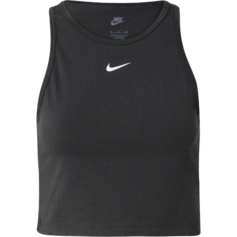 Nike Sportswear Top čierna / biela 54366301