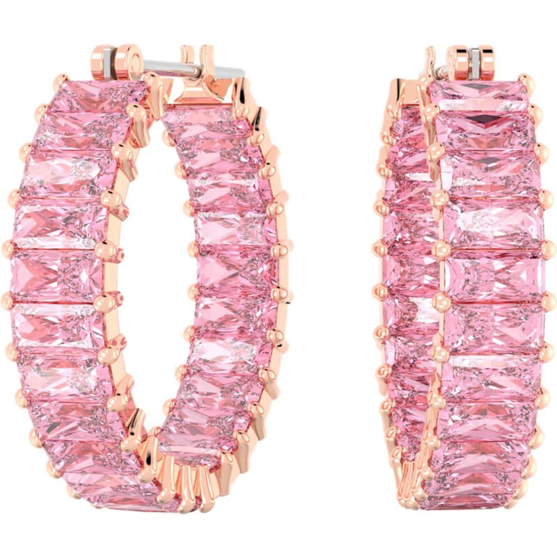 Swarovski Náušnice Matrix zlatá / rosé 39229507