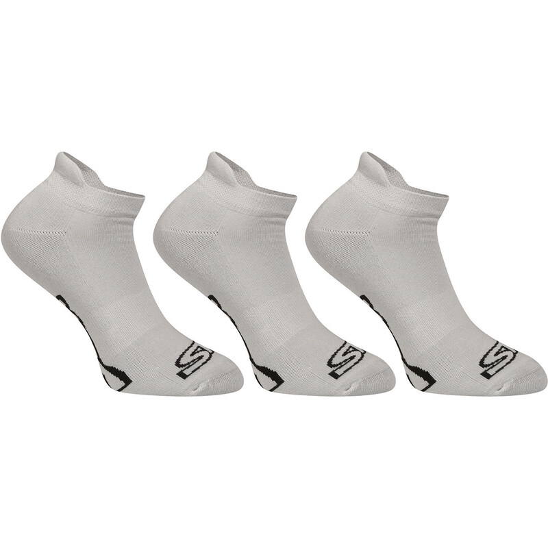 3PACK ponožky Styx nízke sivé (3HN1062) 45913797