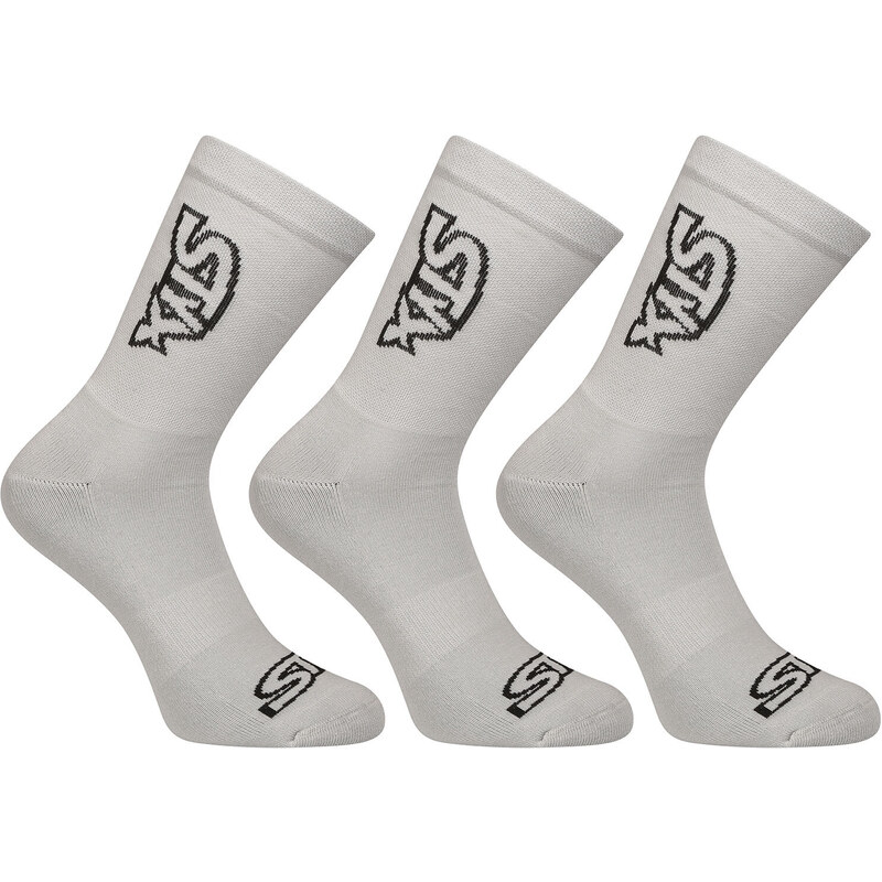 3PACK ponožky Styx vysoké sivé (3HV1062) 45913801