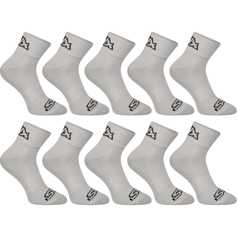 10PACK ponožky Styx členkové sivé (10HK1062) 45962880