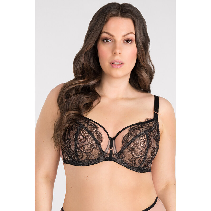 Podprsenka Gorsenia K834 Black to Black 52909656