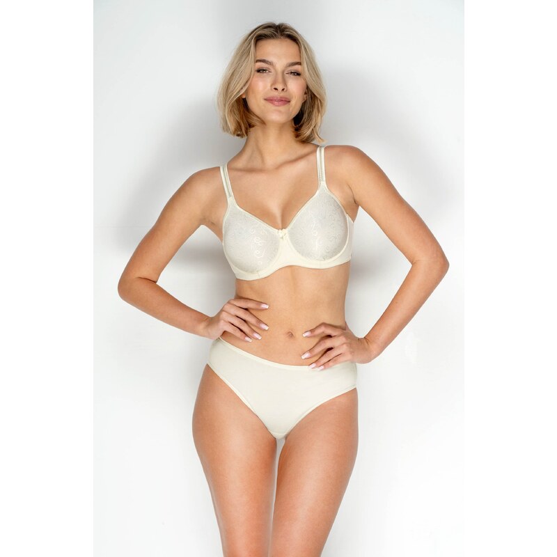 Bezšvová podprsenka s mašličkou Timo 051772 - výpredaj 64335815