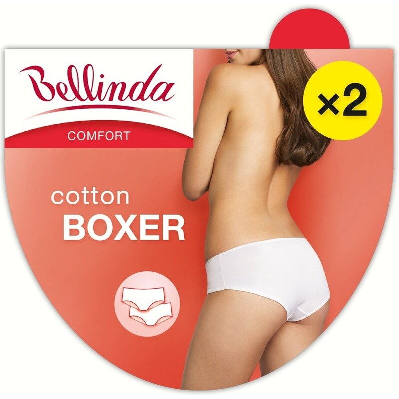Boxerky dámske Bellinda 2411 (2 kusy v balení) 52912388