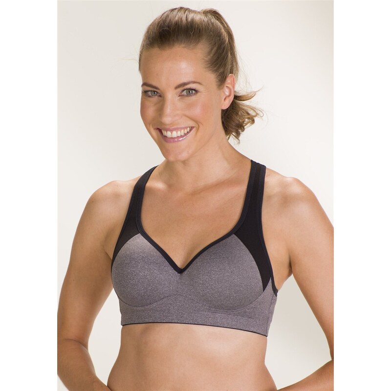 Športová podprsenka Naturana 5349 - black /402 52912453