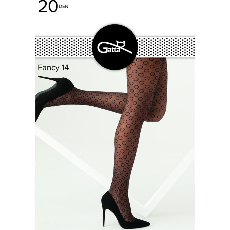 Silónové pančuchy Gatta Fancy 14 20 DEN 52916119