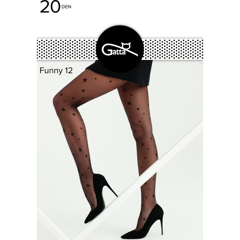 Silonkové pančuchy Gatta Funny 12 20 DEN 52916120