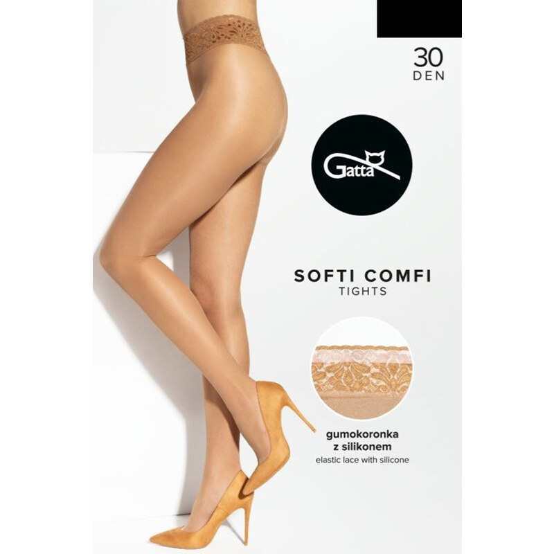 Silonkové pančucháče Gatta Softi-Comfi 30 DEN 52920596