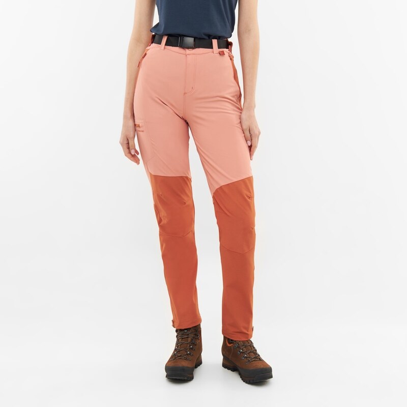 Dámske outdoorové nohavice Viking SEQUOIA ružová/oranžová 50708827