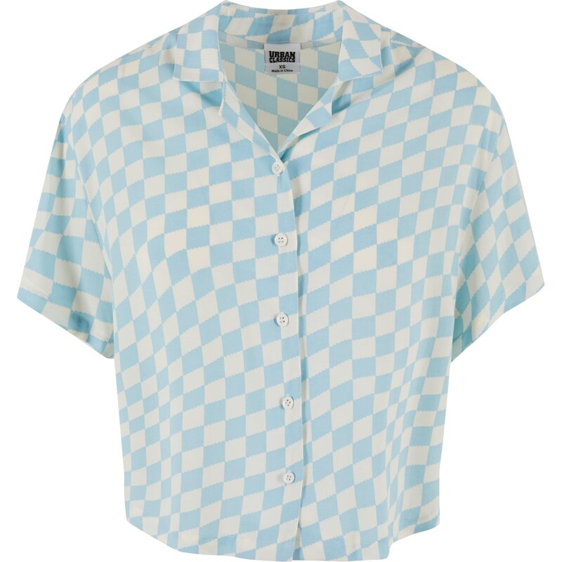 Urban Classics Blúzka Resort svetlomodrá / biela 54450010