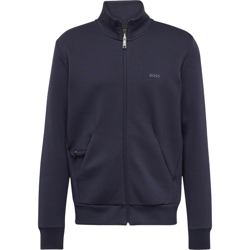 BOSS Tepláková bunda Skaz tmavomodrá 54366829