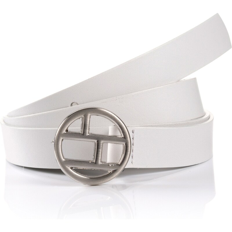 TOM TAILOR Opasky LAYA strieborná / biela 57248848