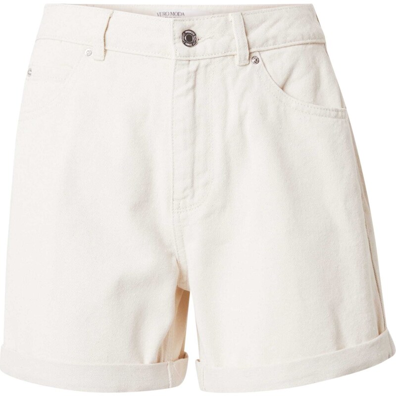 VERO MODA Džínsy Zuri slonová kosť 59749694