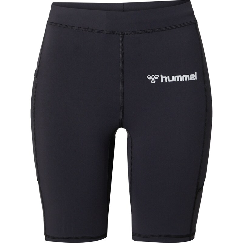 Hummel Športové nohavice svetlosivá / čierna 54362681