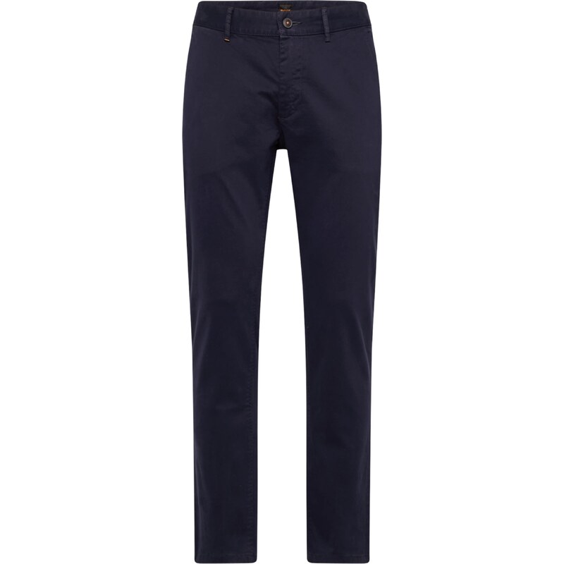 BOSS Nohavice námornícka modrá / oranžová 54310876