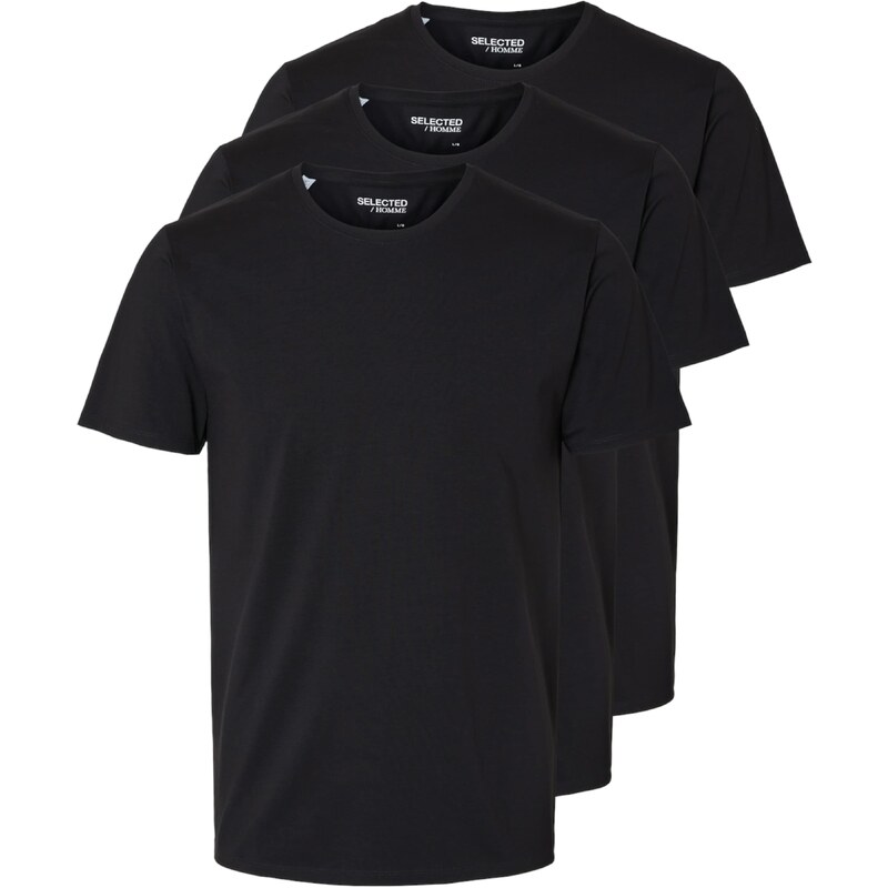 SELECTED Tričko Roland čierna 54337138