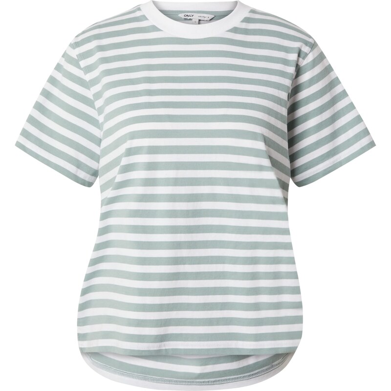 ONLY Tričko pastelovo zelená / biela 54634383