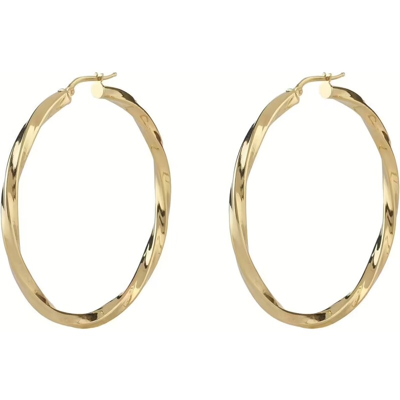 Guess Módne kruhové náušnice Hoops I Did It Again JUBE04184JWYGT/U 68324051