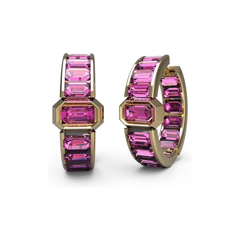 Guess Očarujúce pozlátené náušnice Hashtag JUBE04253JWYGFCT/U 66588141