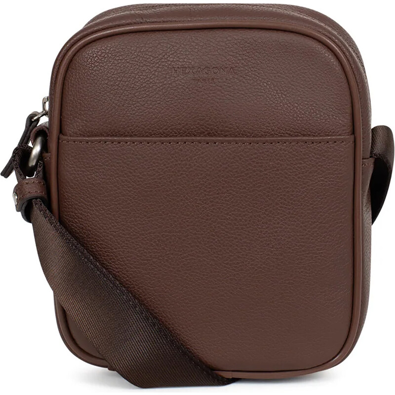 Hexagona Pánska taška na doklady Hexagon Cédric - hnedá 57131093