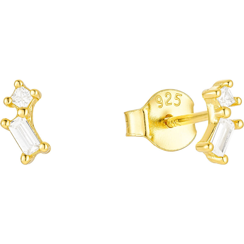 Olivie Strieborné náušnice PATRICIE GOLD 8827 52824925