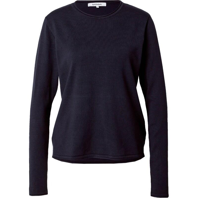 Soft Rebels Sveter tmavomodrá 54282031