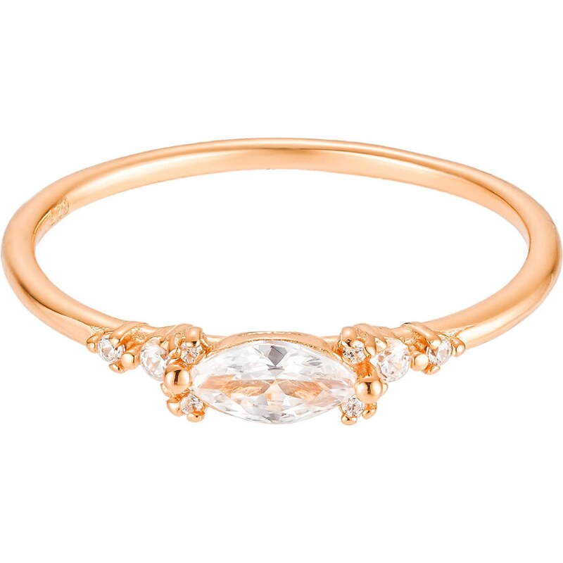 Olivie Strieborný prsteň ROSE 8823 52824921