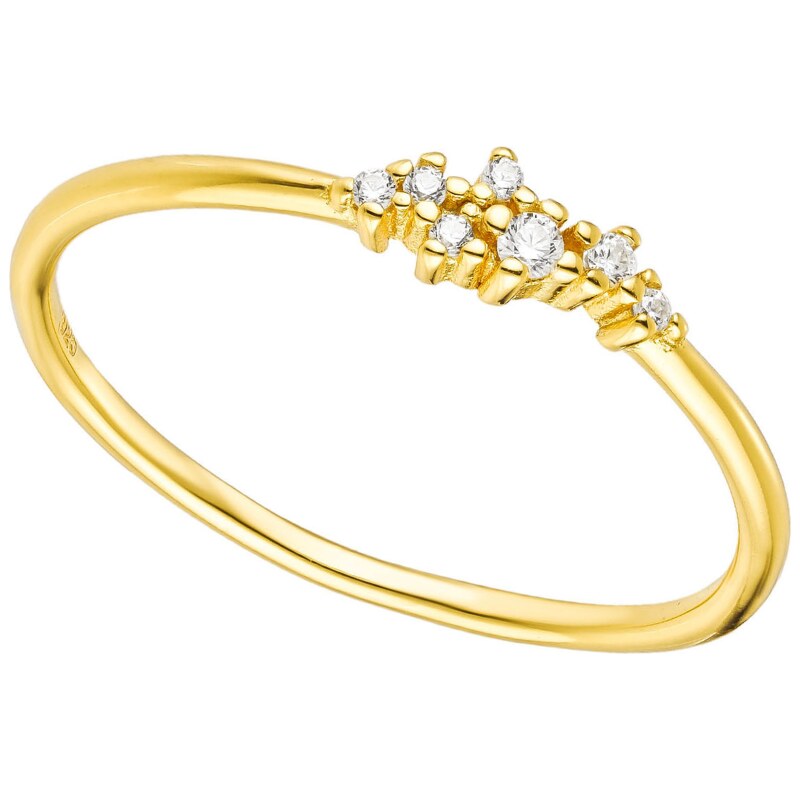 Olivie Strieborný prsteň NEŽNOSŤ GOLD 8806 52700774