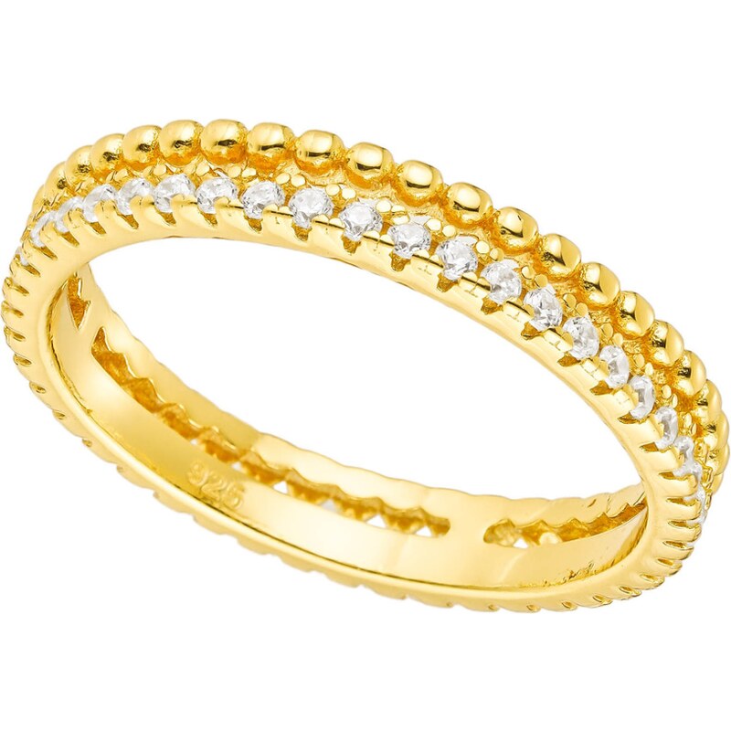 Olivie Strieborný dvojitý prstienok GOLD 8848 53031029