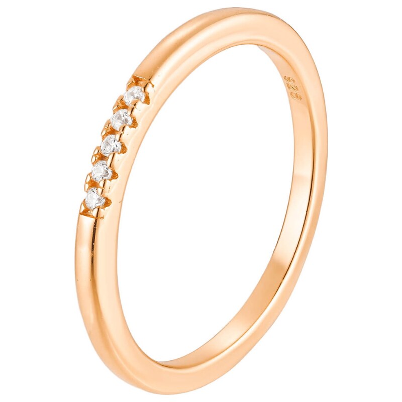 Olivie Strieborný prsteň ŠŤASTIE ROSE 8853 53031034