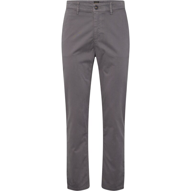 BOSS Chino nohavice tmavosivá 54302405