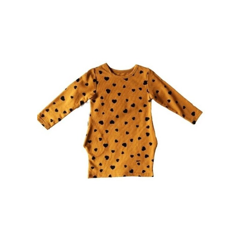 Lambda Tunika Mustard Hearts 46457500