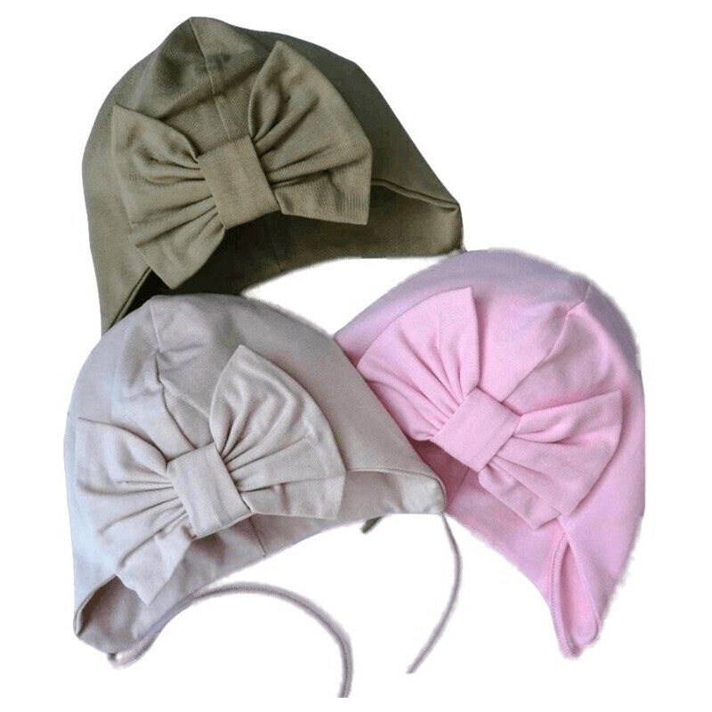 RADA Dievčenská čiapka Sofia s mašľou 46458254