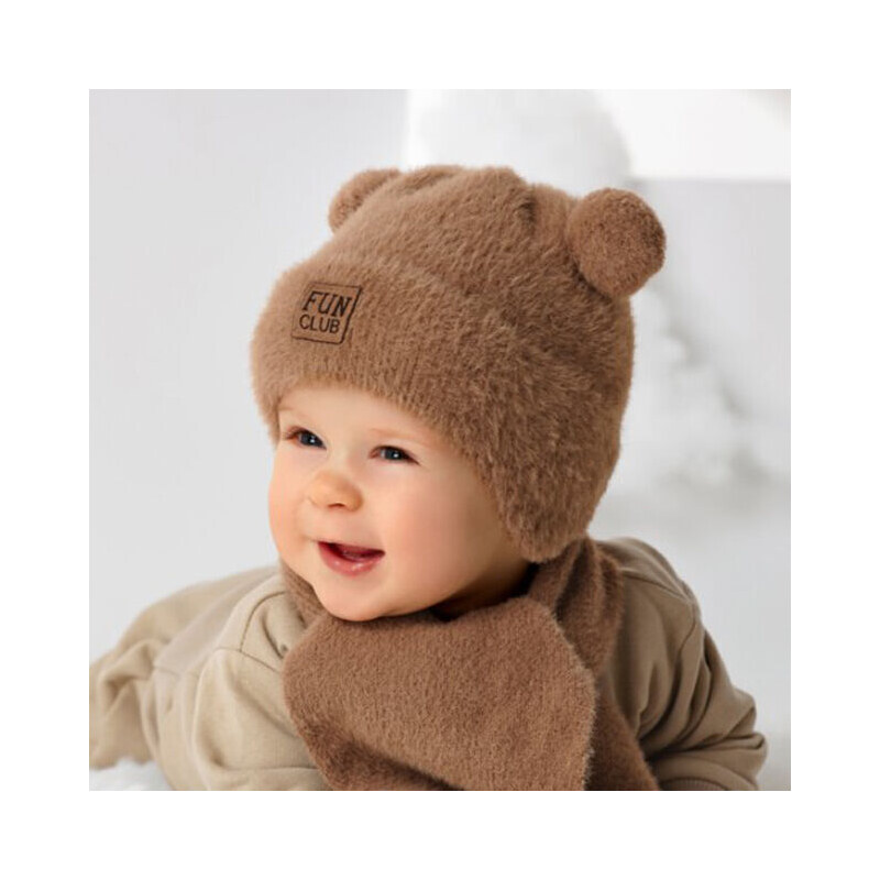 AJS Zimná čiapka a šál Lucas 53241090