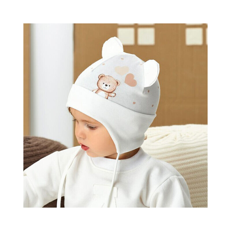 AJS Dievčenská prechodná čiapka Sweet Teddy 53241155