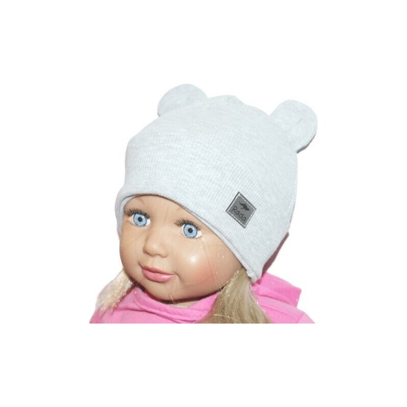 RADA Rebrovaná čiapka Janka Grey 53241211