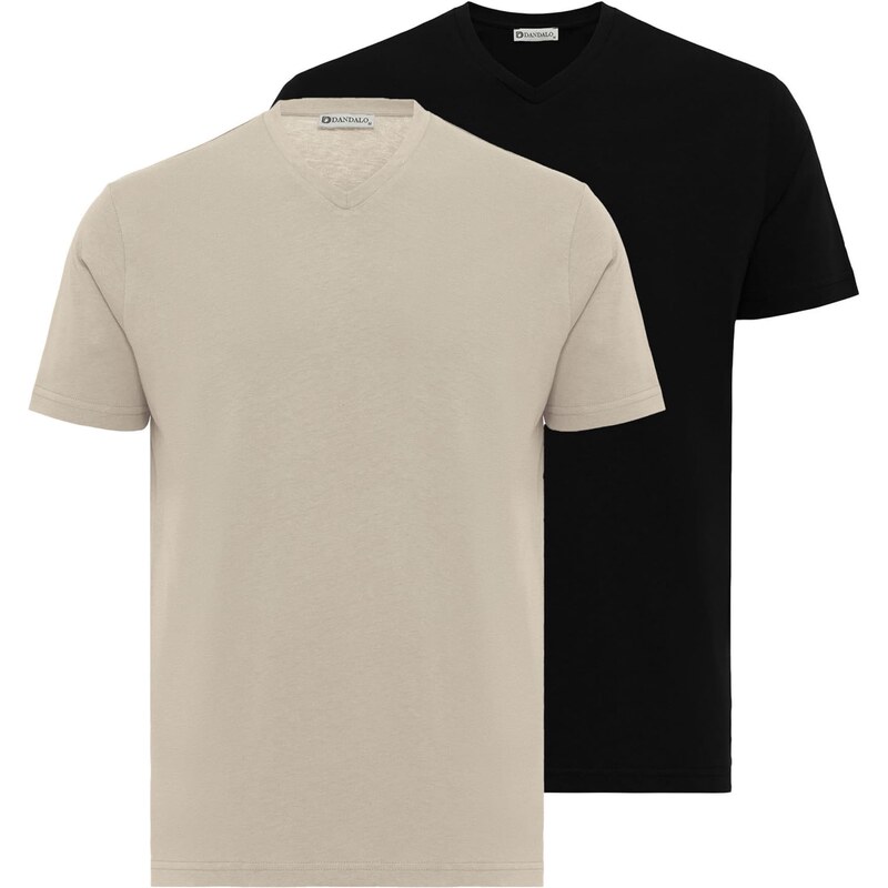 Dandalo Tričko béžová / čierna 54356751