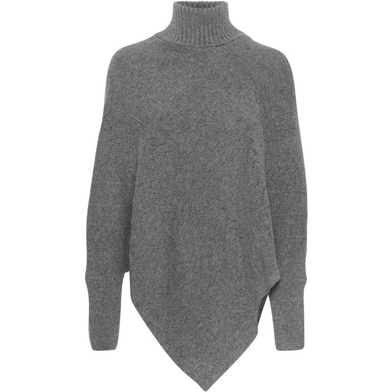 Cream Pelerína Holiday tmavosivá 54273104